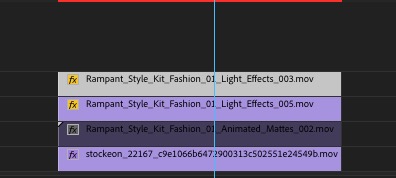 03 Fashion Kit 01 Timeline Light Effects SS